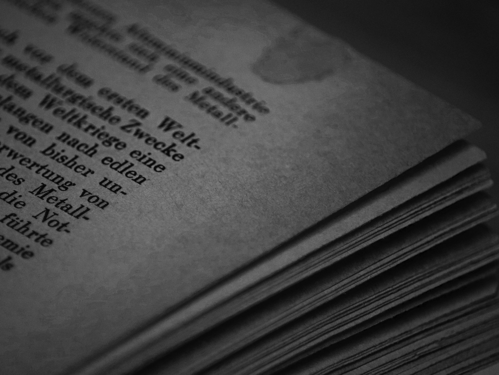 Archival manuscript pages, black and white